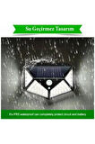 Güneş Enerjili Lamba Led Sokak Dış Ortam Solar Bahçe Aydınlatması Su Geçirmez Sensörlü 1 Adet
