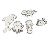 Ahşap Bultak Puzzle Deniz Canlıları