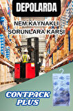 Contpack Plus Askılı Nem Alıcı Rutubet Engelleyici Konteyner Kurutucu 3 Adet 840 Gr.