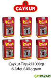 ÇAYKUR TİRYAKİ 1000 GR. 6 ADET (6 KİLOGRAM)