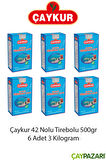 42 NOLU TİREBOLU 500 GR. 6 ADET (3 KİLOGRAM)