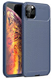 CPT50 iPhone 11 Pro Max Kılıf Auto Focus Karbon Kapak - Lacivert
