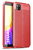 CPT50 Huawei Y5P Kılıf Auto Focus Kapak - Kırmızı