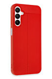CPT50 Samsung Galaxy A25 5G Kılıf Auto Focus Kapak - Kırmızı