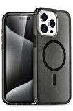CPT50 iPhone 15 Pro Kılıf Star Magsafe Kapak - Siyah