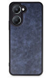 CPT50 Vivo Y18 Kılıf Aras Deri Kapak - Lacivert