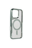 CPT50 iPhone 16 Kılıf Boyi Magsafe Silikon Kapak - Gümüş
