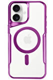 CPT50 iPhone 16 Kılıf Boyi Magsafe Silikon Kapak - Pembe