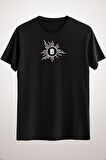 Unisex Siyah Bitcoin Btc Circuit Crypto Logo Classic T-shirt