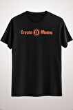 Unisex Siyah Crypto Cryptocurrency Mining T-shirt Classic T-shirt