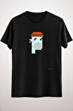 Unisex Siyah Cryptopunk #7523 Mask Virus Nft Classic Classic T-shirt