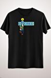 Unisex Siyah Decred Crypto Bitcoin Long T-shirt