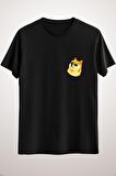 Unisex Siyah Elon&#x27;s Petcoin Classic T-shirt