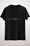 Unisex Siyah Ethereum Holder Design Classic T-shirt