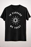 Unisex Siyah In Cardano, We Trust Classic T-shirt