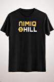 Unisex Siyah Nimiq Shill Classic T-shirt
