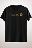 Unisex Siyah Plan B Bitcoin Classic T-shirt