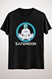 Unisex Siyah Safemoon Crypto Coin Cryptocurrency To The Moon Investor Gift Classic T-shirt
