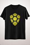 Unisex Siyah Turtlegold Classic T-shirt