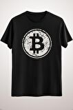 Unisex Siyah Vintage Bitcoin Shirt For Crypto Currency Traders! Essential T-shirt