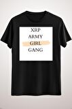 Unisex Siyah Women Cryptocurrency t-shirt Xrp Rıpple Premium T-shirt
