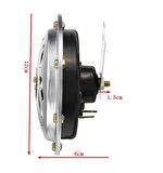 Hella Tip Süper Tone Küçük Kafa Korna Seti 12 Volt Krom 2 Adet