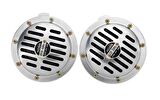 Hella Tip Süper Tone Küçük Kafa Korna Seti 12 Volt Krom 2 Adet