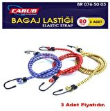 CARUB 3'lü Bagaj Ahtapotu Bagaj Lastiği Gergi Lastiği Bagaj Ekipmanı