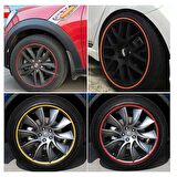 Carub Araba Jant Fitili Lastik Jant Trim Bandı 8 Metre SARI