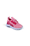 Kız Bebe Çocuk Fuşya Işıklı Bağcıksız Rahat Kalıp Sneaker Spor Ayakkabı