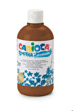 Carioca Tempera Yıkanabilir Poster Boya 500 Ml. Kahverengi