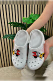 Günlük Anne Kız Terlik Sabo Hemşire Doktor Aşçı  Sandalet Desenli Taban Crocs  CRF-8246