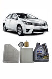 2013-2018 TOYOTA COROLLA 1.4 D-4D DİZEL MOTORLAR İÇİN YAĞ BAKIM SETİ MOBİL 5W 30