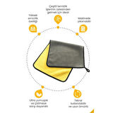 Carmind Mikrofiber Dinamik Kurulama Bezi 30cmx60cm