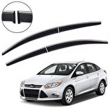 Ford Focus 3 Krom Çıtalı Cam Rüzgarlığı 2012-2018
