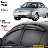 Lada Vega Sedan Mugen Cam Rüzgarlığı