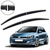 Volkswagen Golf 7 Krom Çıtalı Cam Rüzgarlığı 2013-2019