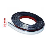 Carmind 20mm Dekoratif Nikelajlı Şerit Çıta 2 metre