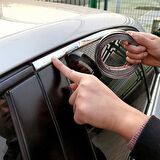 Carmind 20mm Dekoratif Nikelajlı Şerit Çıta 2 metre