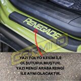 Opel Vectra Bagaj ve Kapı Eşiği Karbon Sticker Set