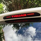 Vw Tiguan Karbon Arka Fren Stop Lambası Sticker 2017-
