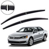 Vw Passat B7 Krom Çıtalı Cam Rüzgarlığı 2010-2014