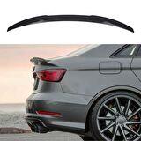 Audi A3 Sedan Votex Bagaj Üstü Piano Black Spoiler 2013-2019