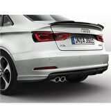Audi A3 Sedan Votex Bagaj Üstü Piano Black Spoiler 2013-2019
