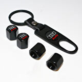 Audi Metal Sibop Kapağı Anahtarlık Seti