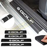 Vw Golf Karbon Kapı Eşiği Oto Sticker 4 Adet