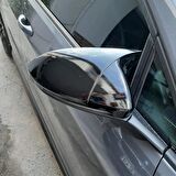 Vw Golf 7 - 7,5  Batman Yarasa Ayna Kapağı Piano Black