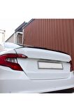 Fiat Egea Sedan Bagaj Üstü Piano Black Spoiler