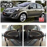 Opel Corsa D Batman Yarasa Ayna Kapağı Piano Black 2006-2014