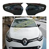 Renault Clio 4 Batman Yarasa Ayna Kapağı Piano Black 2012-2019
